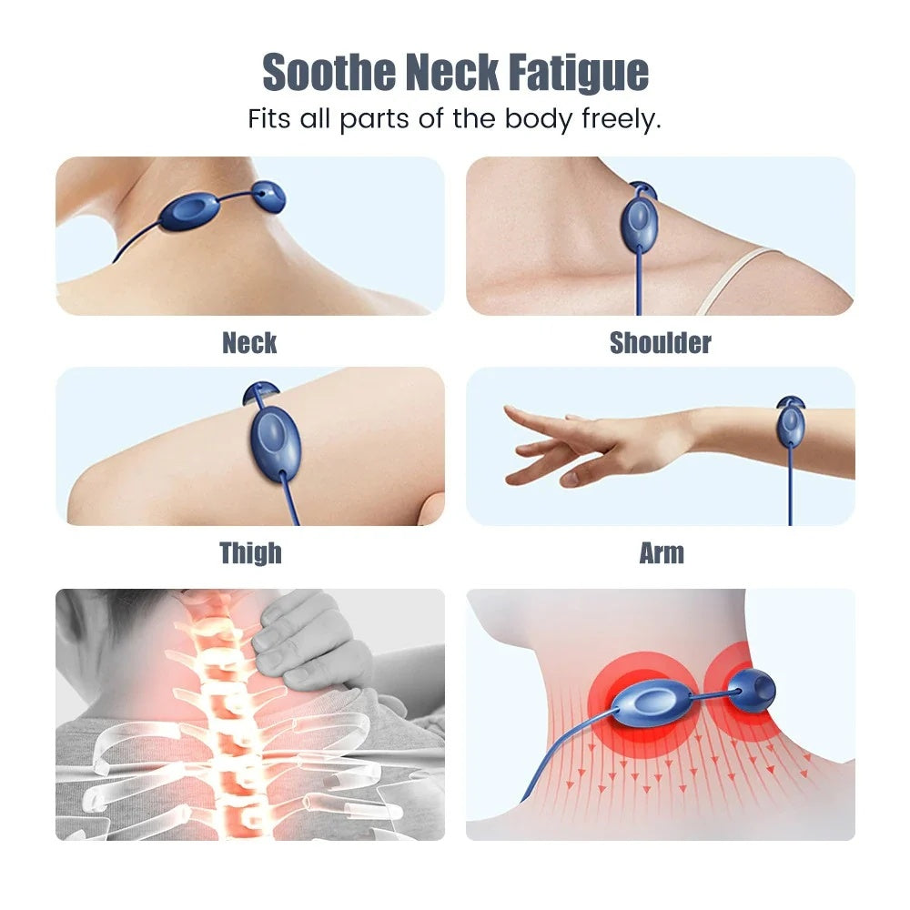 Softra EMS Neck & Shoulder Massager — Pulse Therapy for Pain Relief