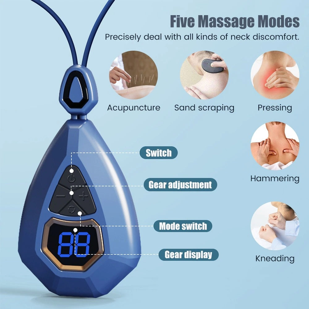 Softra EMS Neck & Shoulder Massager — Pulse Therapy for Pain Relief