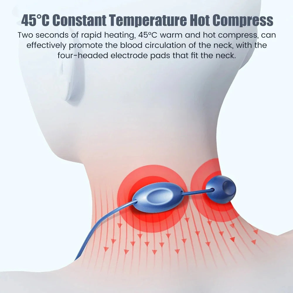 Softra EMS Neck & Shoulder Massager — Pulse Therapy for Pain Relief